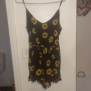 Sunflower romper!